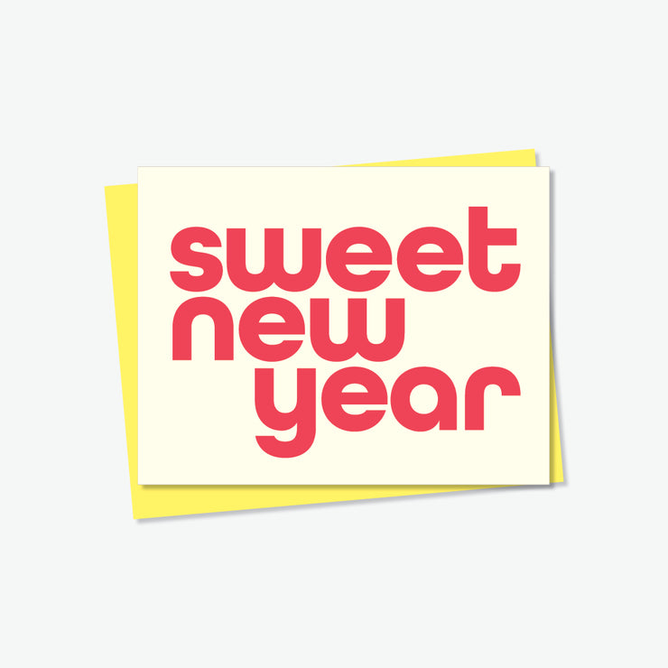 Sweet New Year Greeting Card
