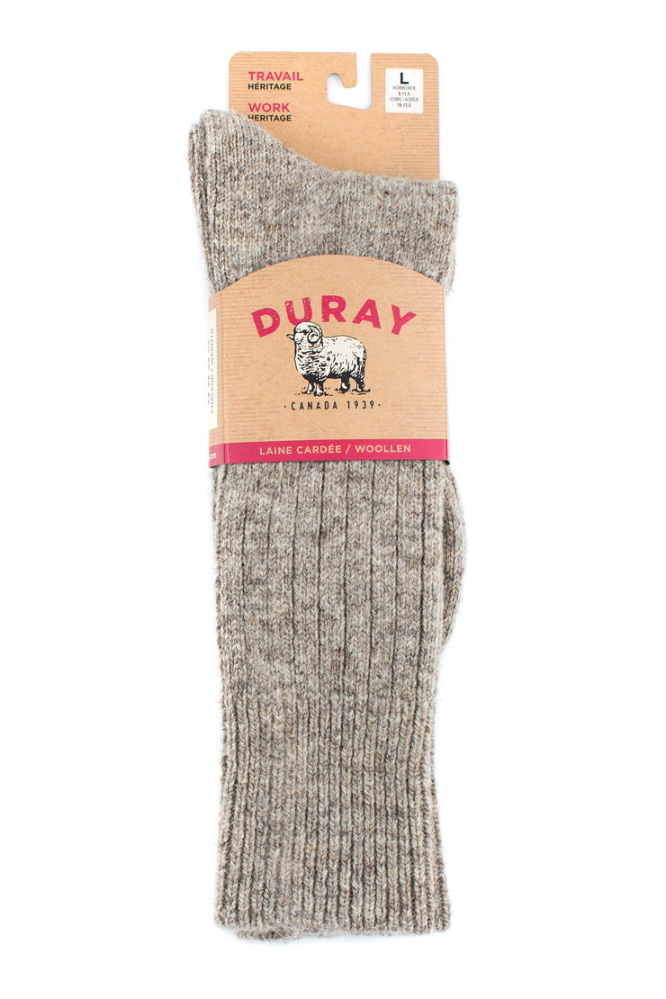 Duray 100% Wool Socks