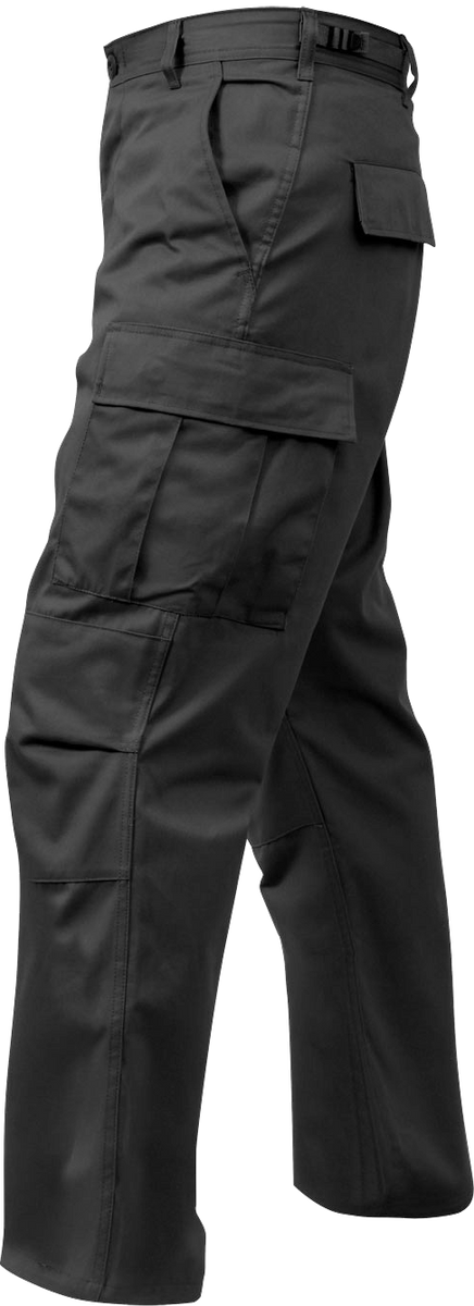 Shop Plus Size Castaway Cargo 3/4 Pant in Black