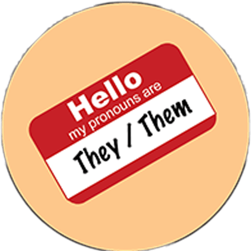 Pronoun Pin: They/Them