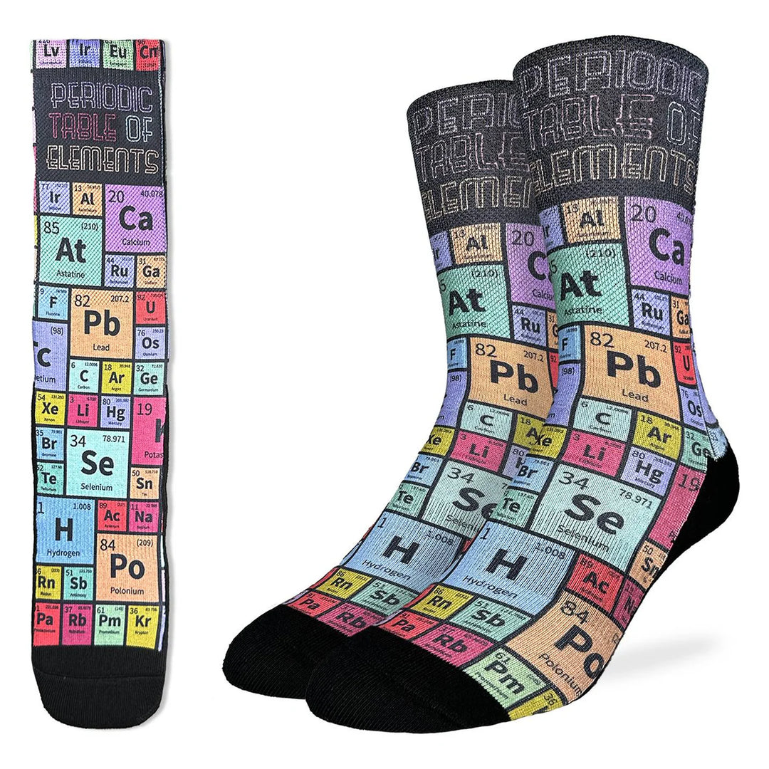 Periodic table of elements socks