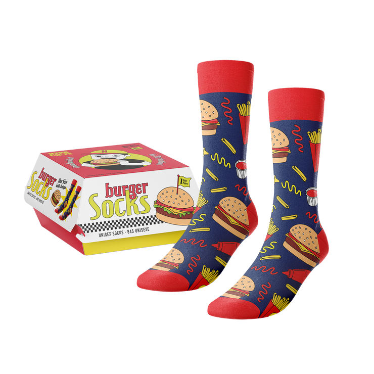 BURGERS & FRIES SOCKS