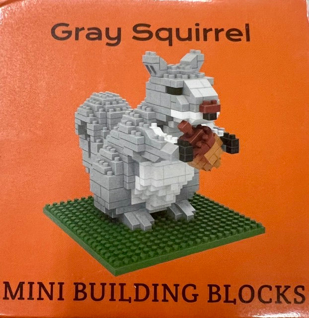 Gray Squirrel: Mini Building Block – Irving Rivers
