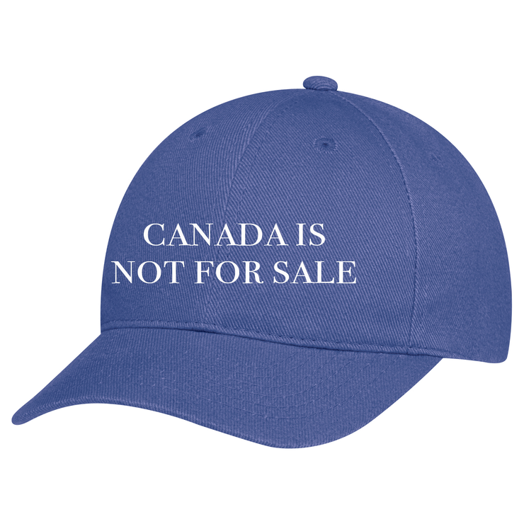 Canada is not for sale blue hat