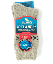 J.B. FIELD'S ICELANDIC "-40 BELOW TRUE NORTH" WOOL WINTER SOCK