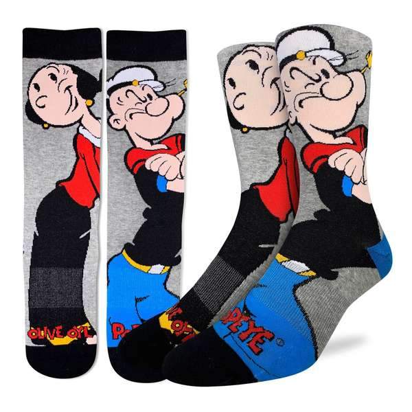 Popeye and Olive Socks