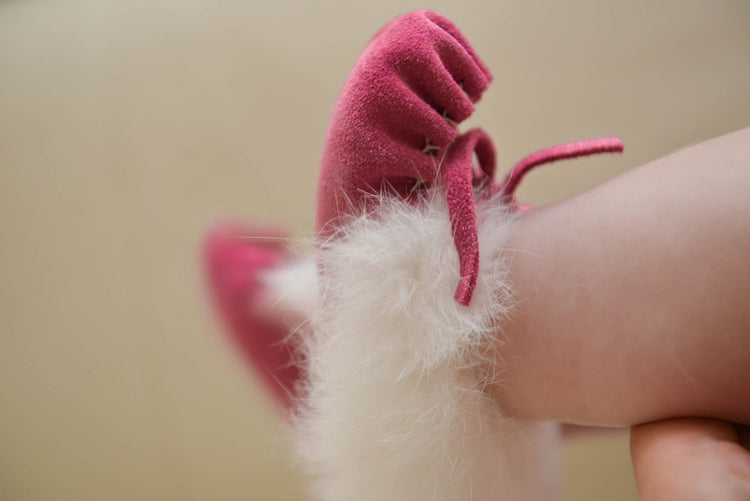 Baby Moccasins Furry