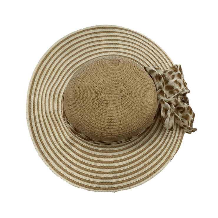 Ladies Leopard Sun Hat