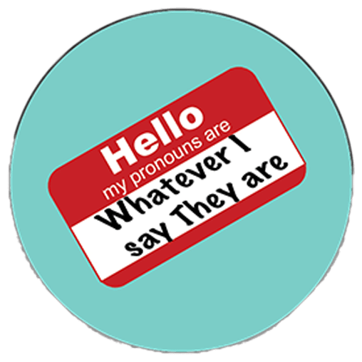 Pronoun Pin: Whatever I say They are