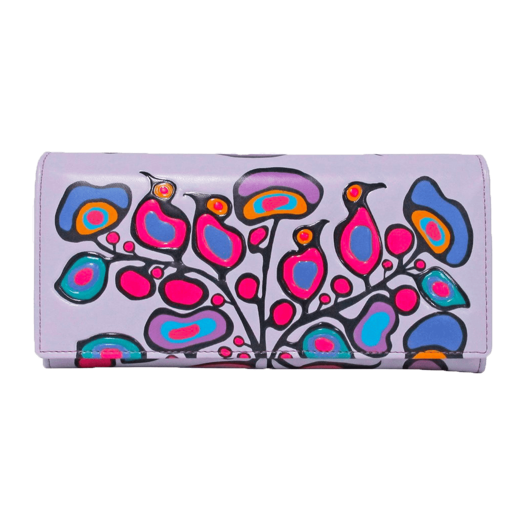 Norval Morrisseau Woodland Floral Wallet