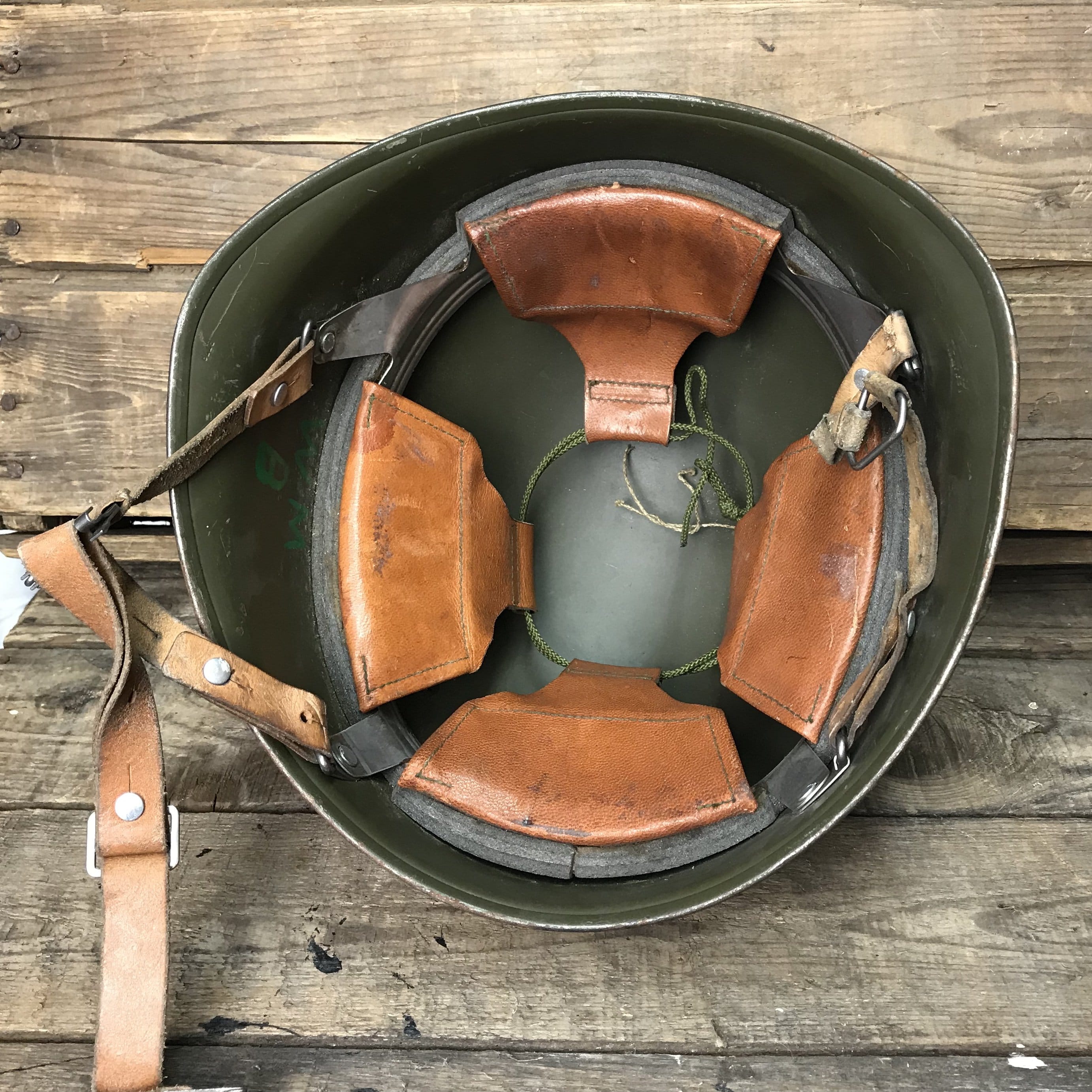 Vintage Czech Military Helmet