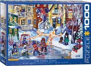 The Usual Gang by Katerina Mertikas Puzzle