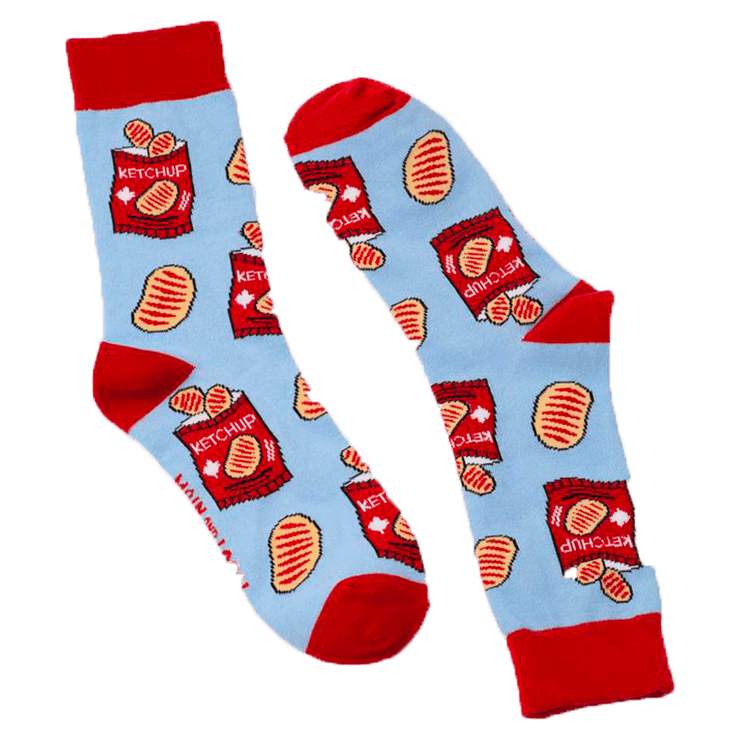 Ketchup Chips Socks