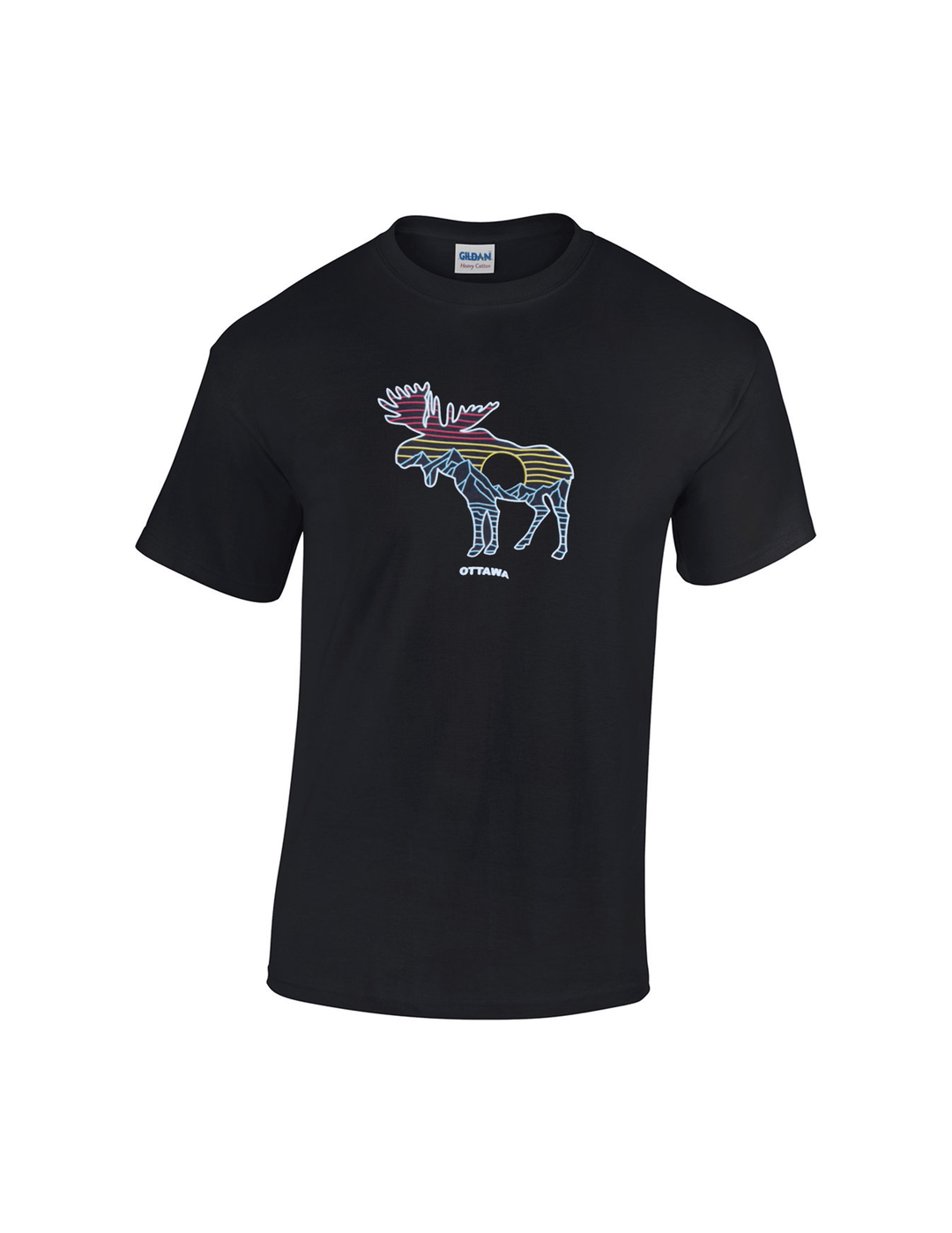 Moose Mountain Lines T-shirt