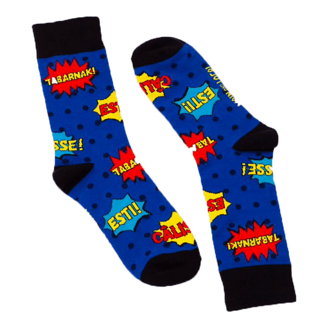 French Swear Words Socks
