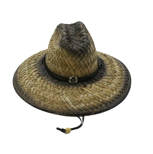 Wide Brimed Straw Hat