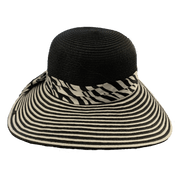 Ladies Zebra Print Hat